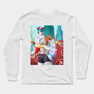 Tigress and Dragon Long Sleeve T-Shirt